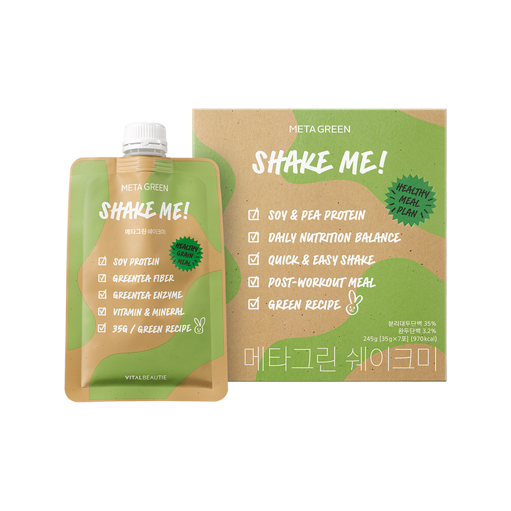 [VitalBeautie] VITAL BEAUTIE Meta Green Shake Me - 35g x 7ea