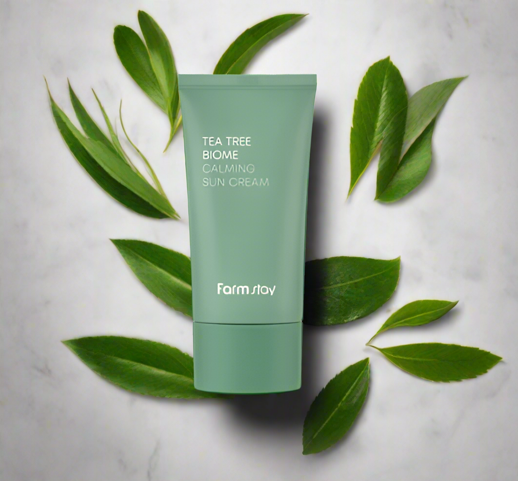 [Farmstay] Tea Tree Biome Calming Sun Cream 50g