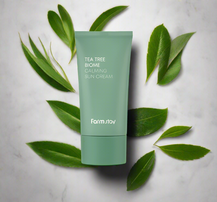 [Farmstay] Tea Tree Biome Calming Sun Cream 50g