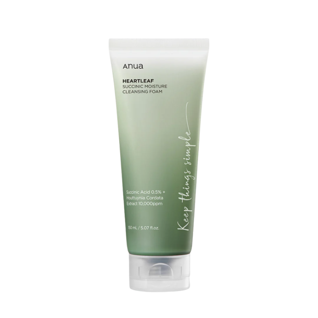[Anua] HEARTLEAF SUCCINIC MOISTURE CLEANSING FOAM 150ml