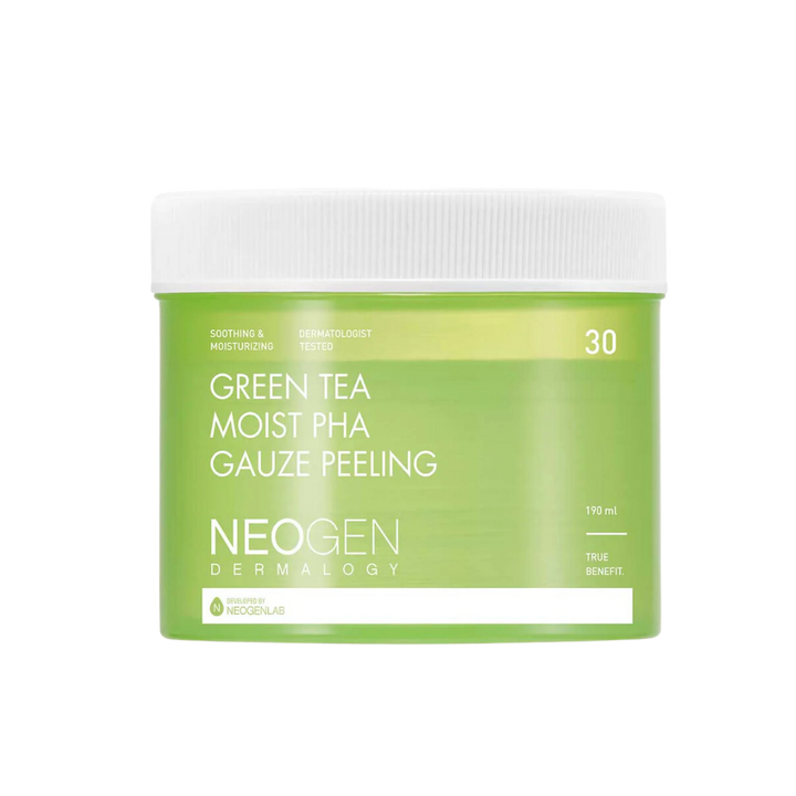 [NeoGen] Green tea moist PHA Gauze peeling 30Pad