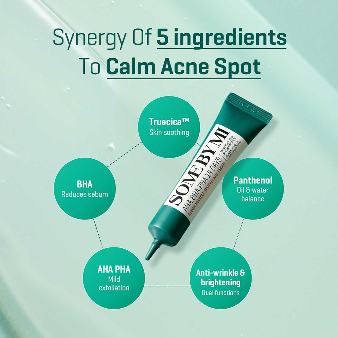 [SomeByMi] AHA-BHA-PHA SUPER MIRACLE SPOT ALL KILL CREAM 30ml