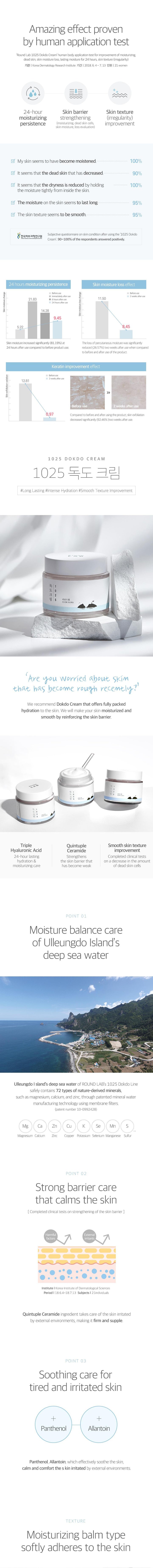 [Roundlab] 1025 Dokdo Cream 80ml