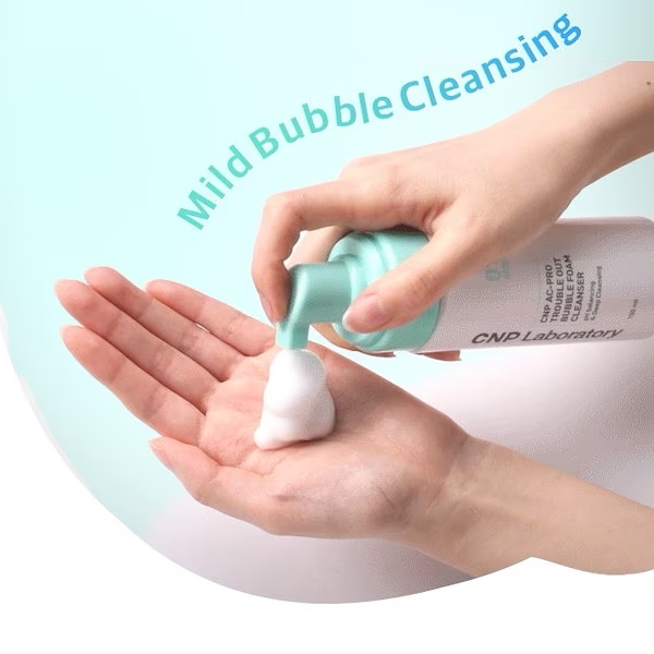 [CNP Laboratory] AC-PRO Trouble Out Bubble Foam Cleanser 150ml