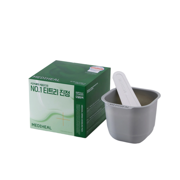 [Mediheal] Derma Modeling Pack Teatree Calming (Ampoule 2ml+ Powder 28g)