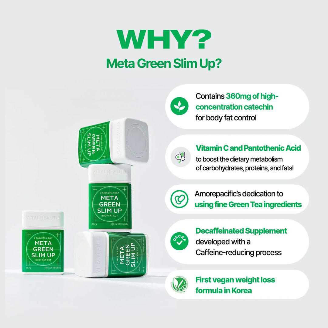 [VitalBeautie] Meta Green Slim Plus 30days 60pills